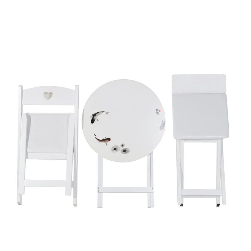 Складной стул современный минималистичный Настольный домашний для столовой