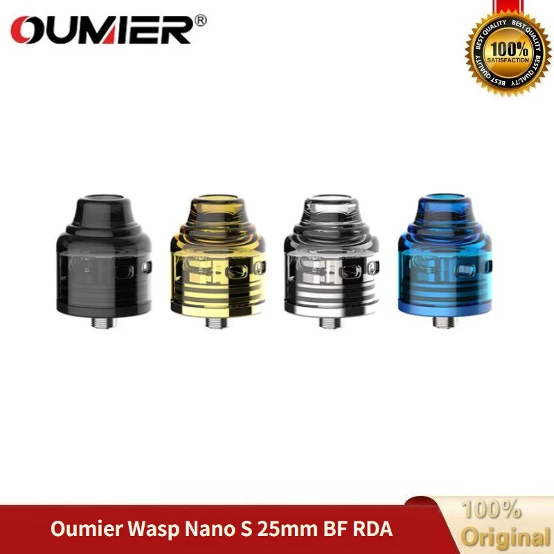 Оригинальный бак OUMIER WASP NANO S RDA с диаметром 25 мм и двойной основой 5 Глубокая