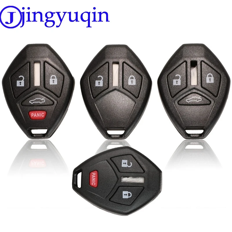 Jingyuqin чехол для дистанционного ключа от машины Mitsubishi Lancer Outlander Endeavor Galant пульт