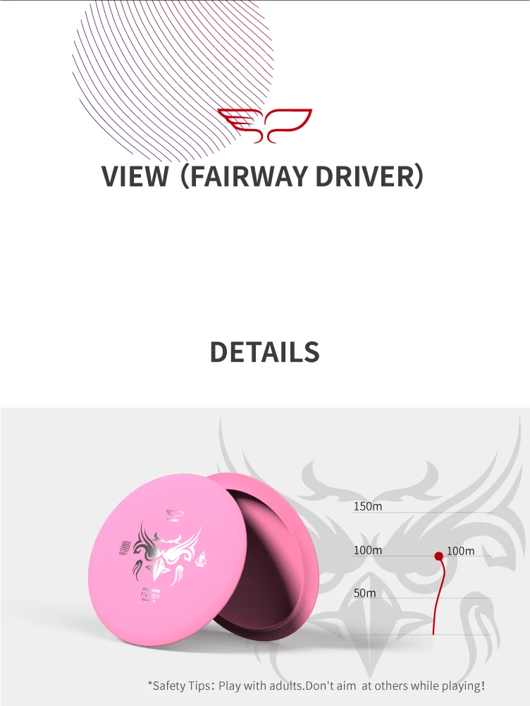 YIKUN диски PDGA одобренный диск Гольф диск драйвер вид Черная пятница