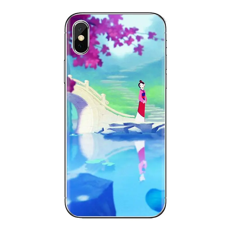 Для samsung Galaxy S3 S4 S5 Mini S6 S7 Edge S8 S9 S10 Plus Note 3 4 5 8 9 Китайский Японский стиль аниме Мулан
