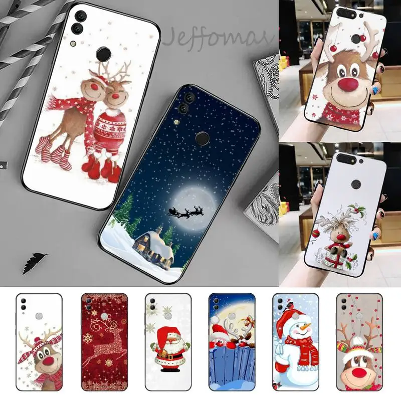 Рождественские и новогодние подарки чехол для телефона Huawei Honor view 7a5.45 дюйма 7c5.7