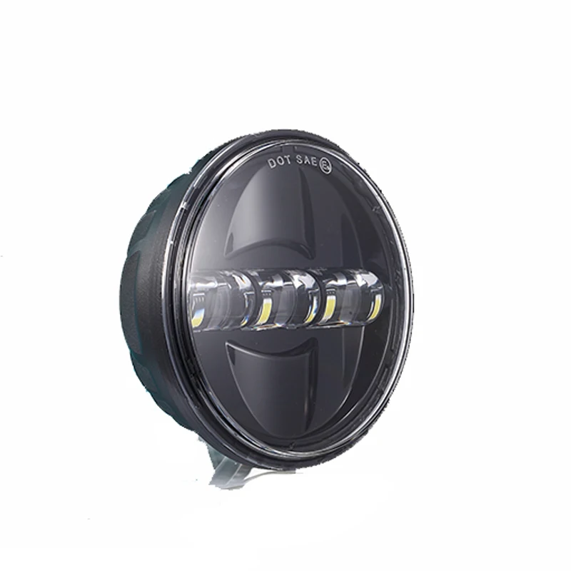 

4.5 Inch Projector LED Headlights Fog Lights Auxiliary Moto Headlight Motorcycle Fog Passing Light Lamp For Road King Softail