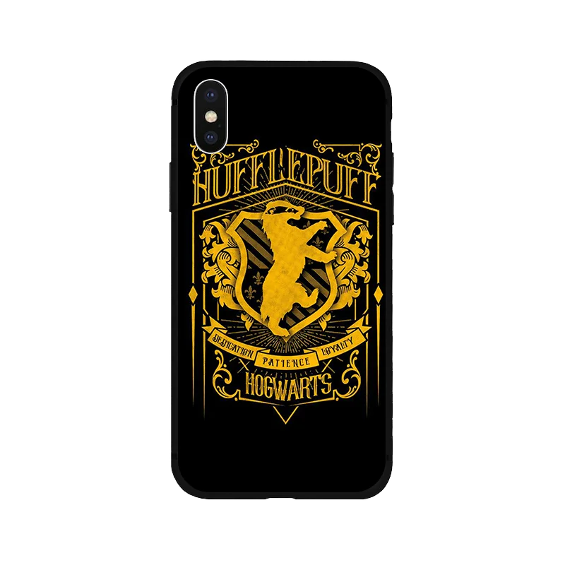 Magic school Gryffindor мягкий силиконовый черный чехол для телефона iPhone11 pro 5 5S se 6 6s 7 8 plus X Xs XR max