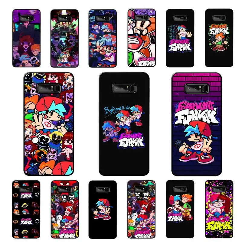 yinuoda hot game friday night funkin phone case for samsung note 5 7 8 9 10 20 pro plus lite ultra a21 12 02 free global shipping