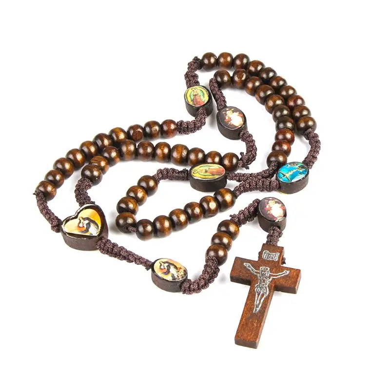 Иисус I.N.R.I. Рождественское распятие крест ожерелье кулон католические модные