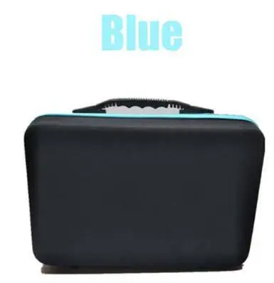blue 7 цветов, 30/60 бутылок, алмазная живопись, вышивка крестиком, аксессуары, коробка для инструментов, контейнер для хранения алмазов, сумка, чехол, вышивка, мозаика - Цвет: blue