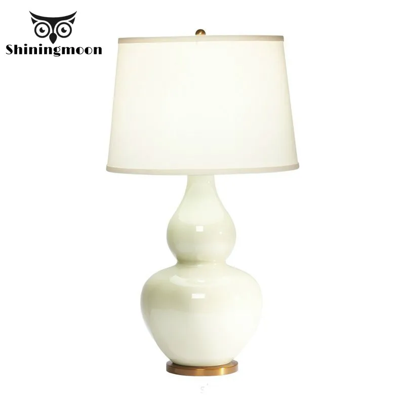 Настольная лампа в скандинавском стиле белая ретро для гостиной спальни | Лампы и