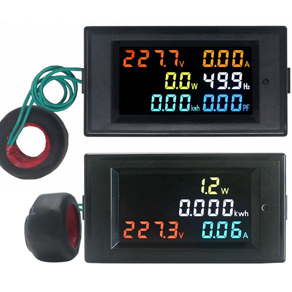 Вольтметр переменного тока амперметр измеритель мощности 80 0 300 в перем. Тока/200 450