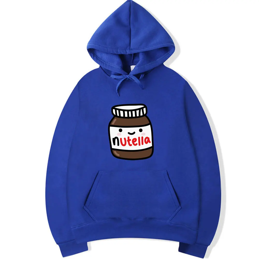 Толстовка Nutella Jar с капюшоном симпатичная Реалистичная как в холодильнике