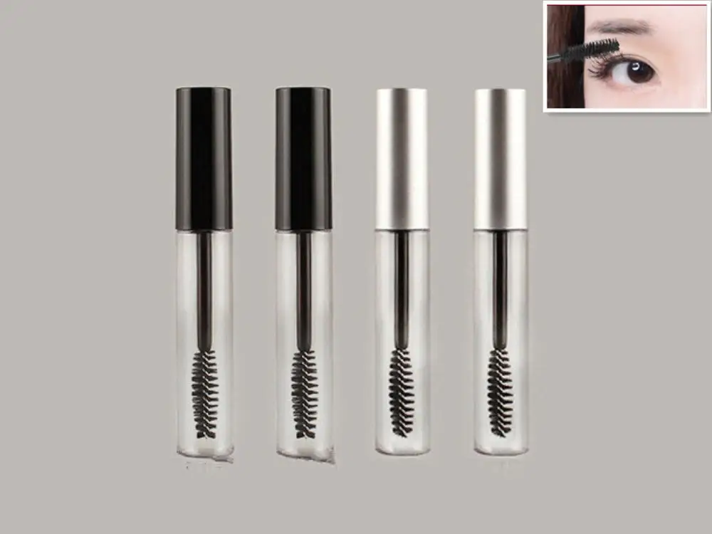 

20pcs/lot 10mL Empty Black Eyelash Tube Mascara Cream Vial/Container Fashionable Refillable Bottles Makeup Tool Accessories