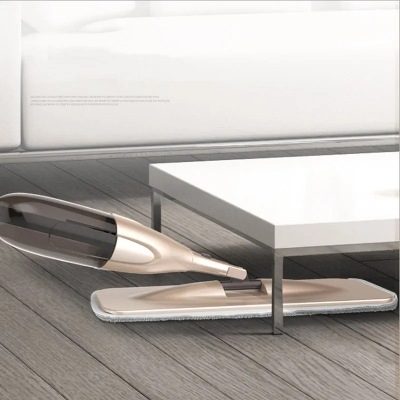 Швабра для мытья пола с распылителем многоразовыми насадками из микрофибры