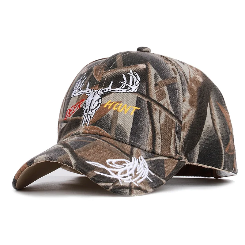 2020 New Arrival Deer Hunt embroidery Baseball Cap Camo snapback Caps Camouflage Hunting Men Hats Casquette good gift