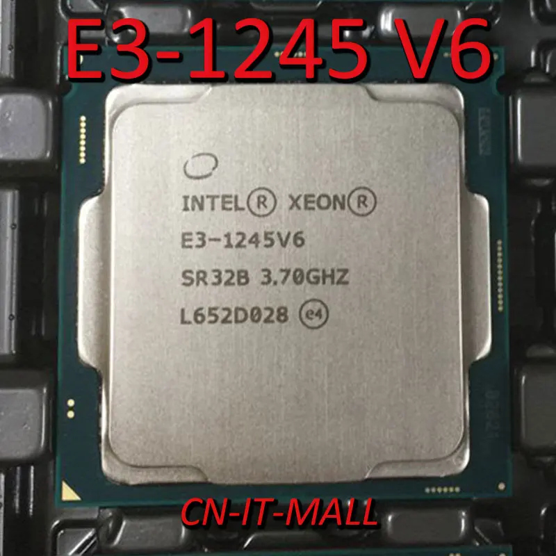 Процессор Intel Xeon E3-1245 V6 3 7 ГГц 8 Мб 4 ядра потоков LGA1151 | Компьютеры и офис