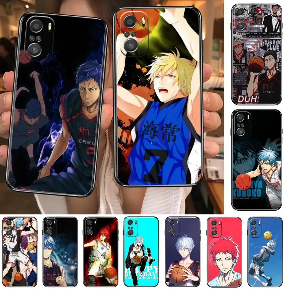 

anime Kuroko No Basket Phone Case For Xiaomi Redmi 11 lite 9C 8A 7A Pro 10T 5G Cover Mi 10 Ultra Poco M3 X3 NFC 8 SE cover