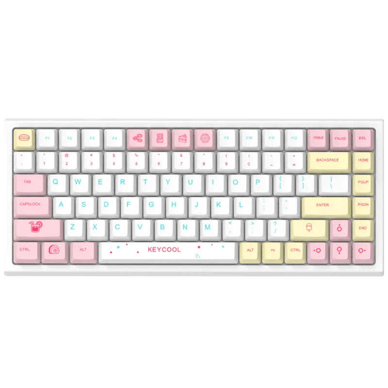 Механическая клавиатура Keycool Macaron 84/87/104 клавиш с RGB-подсветкой | Компьютеры и офис