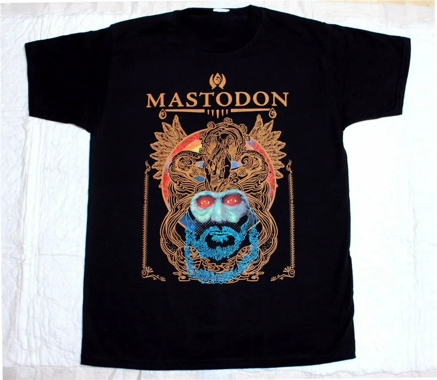 Mastodon Crack The Skye progression Stoner Metal Lethargy редкая Новая Черная футболка высокого качества