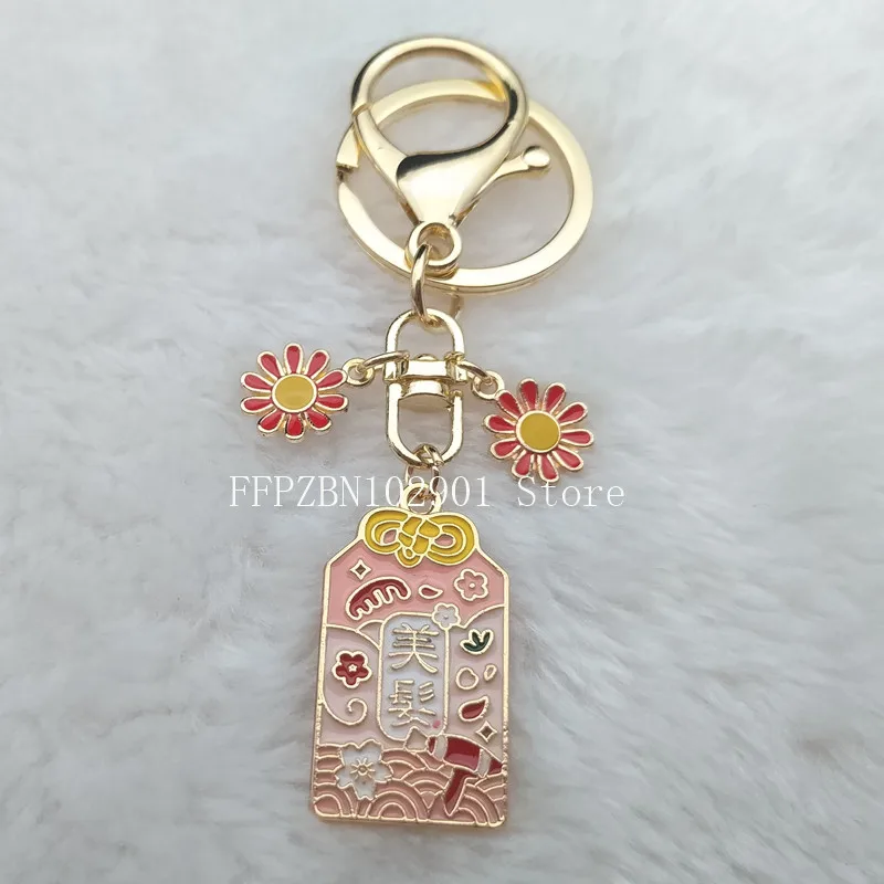 Брелок в японском стиле с амулетом брелок виде кошки удачи милое украшение