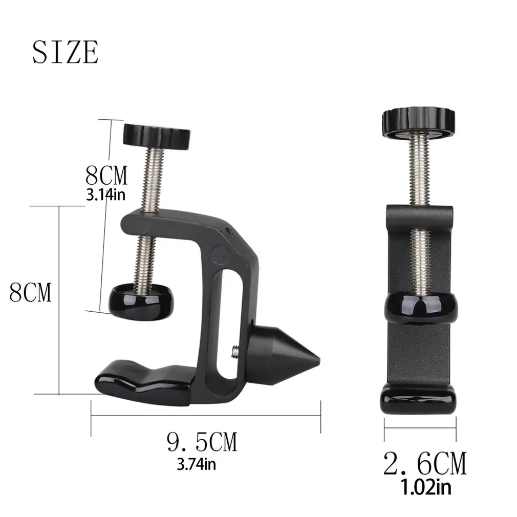 

ABS+Metal Non-slip Practical Adjustable Clarinet Desktop Support Small Bracket Suitable For Polishing Clarinet Cork