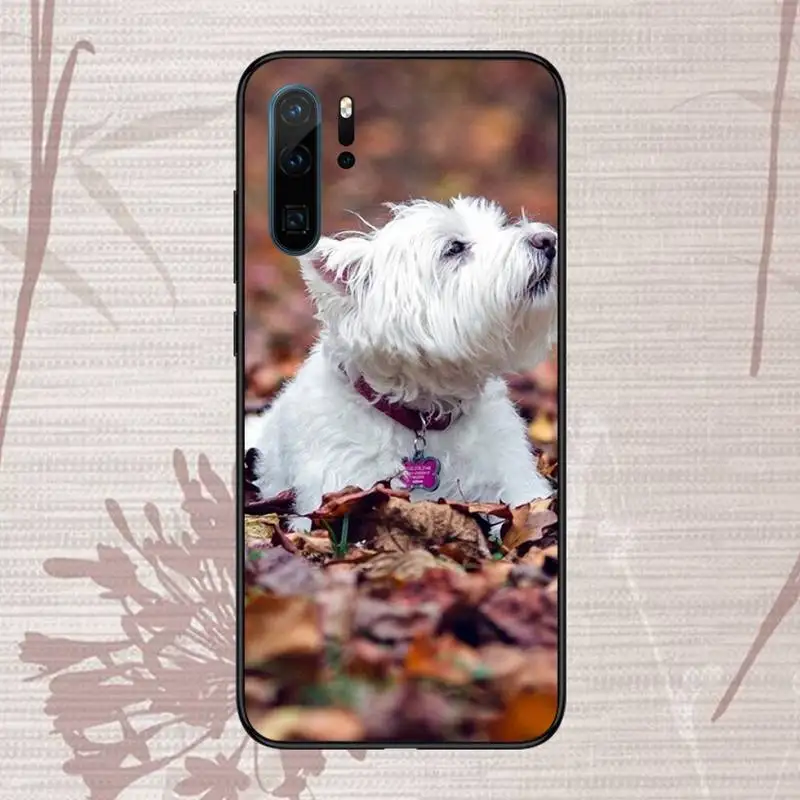 

Westie Terrier Dog Puppy Phone Case For Huawei P20 P30 P40 lite Pro P Smart 2019 Mate 10 20 Lite Pro Nova 5t