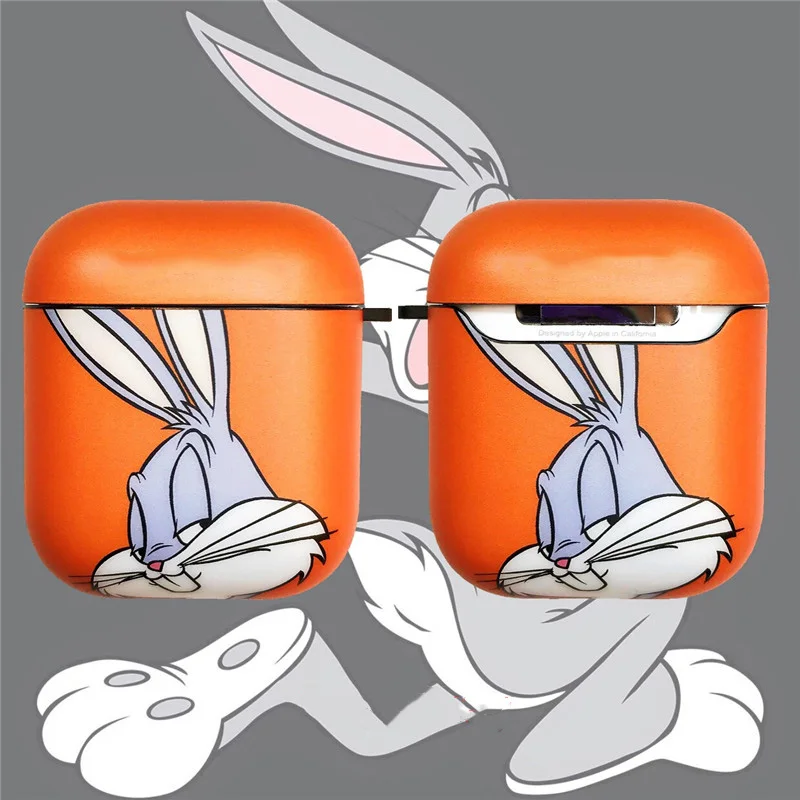 Чехол с кроликом из мультфильма для Apple Airpods чехол милый Bluetooth чехол для наушников для Air pods Pro чехол силиконовый чехол