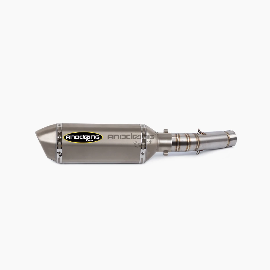 Motorcycle Exhaust Muffler Pipe Link middle Escape SLIP ON FOR HONDA CBR400 CB500R 2013-2015 CB400X CB500X 13-16 | Автомобили и