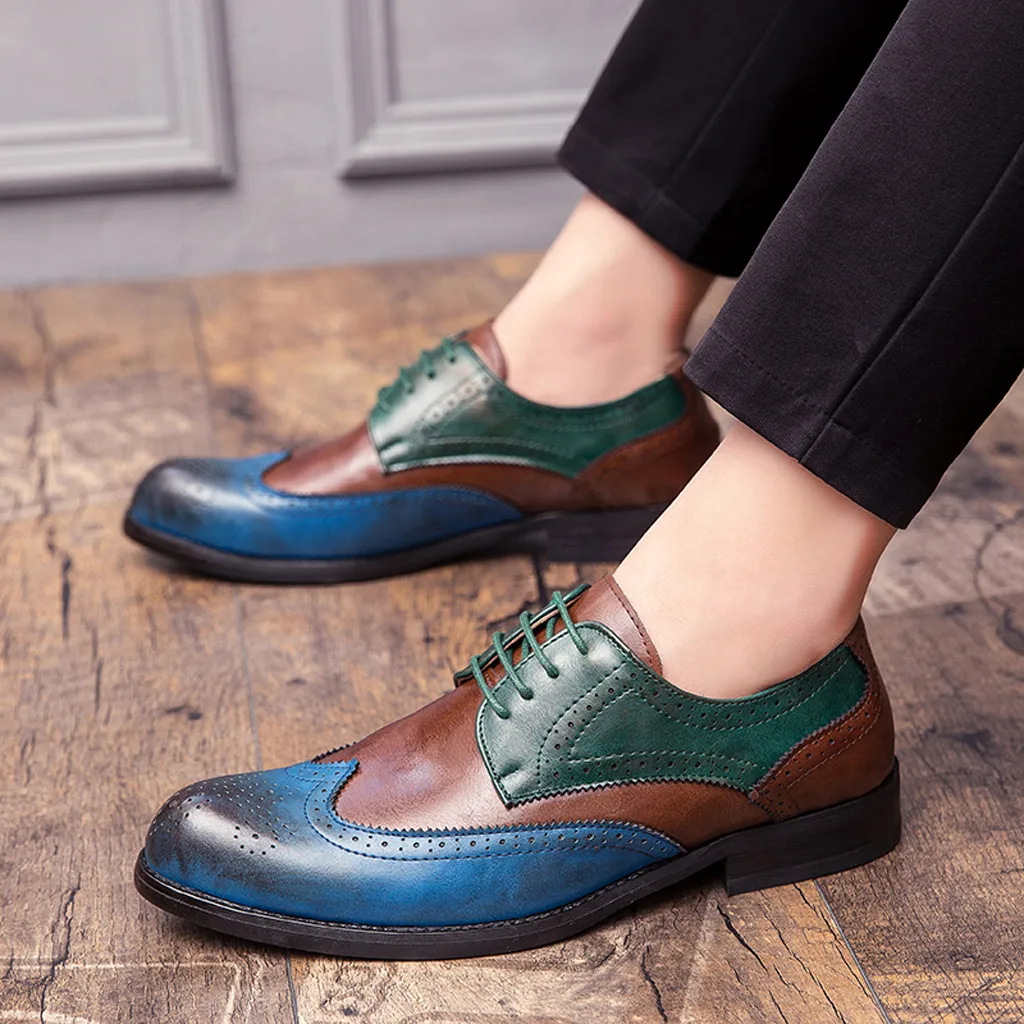 

Luxury Design Men Shoes Breathable Leather Dress Shoes Male Office Footware Wedding Party Lace Up Men's Shoes Zapatos de hombre