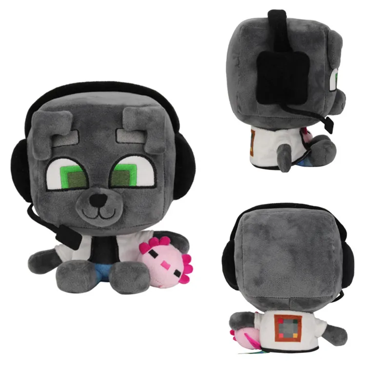 25 см Bobicraft gitd волк плюшевая игрушка мягкие игрушки животные милый персонаж кукла