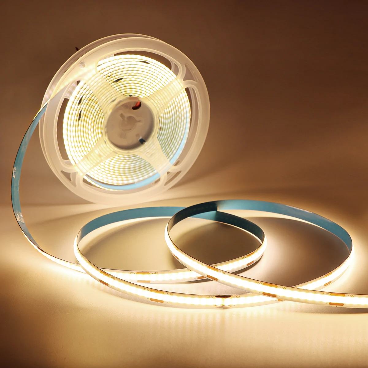 

DC 12V RA90 3000K 4000K 6000K LED Tape COB LED Strip 320LEDs High Density Flexible COB LED Lights Warm Nature Cool White Linear