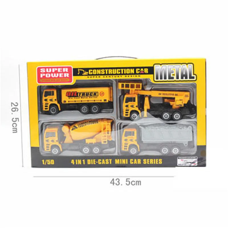 4 шт./комплект мини-транспортер из металлического сплава | Игрушки и хобби