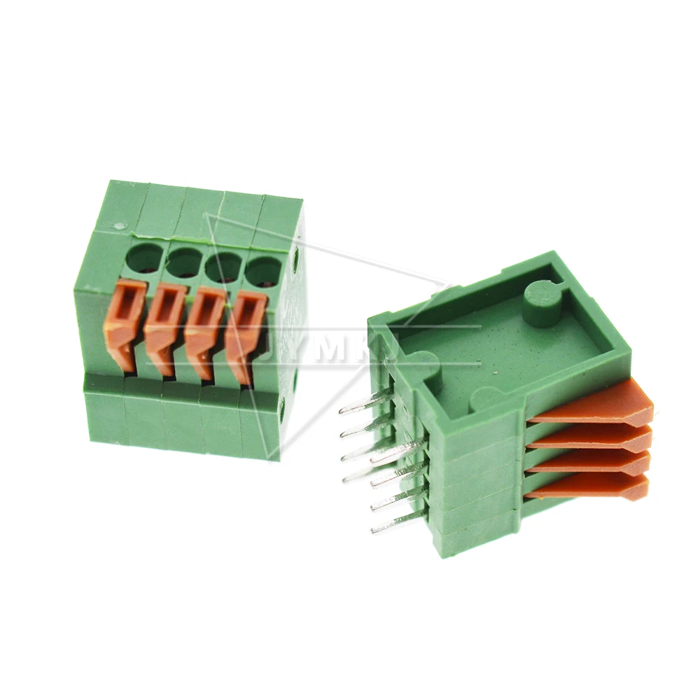 5 шт. KF141R KF141V 2 54 мм шаг PCB прямая ножка соединители 2/3/4/5/6/7/8/9/10P 141V 2.54 пружинная