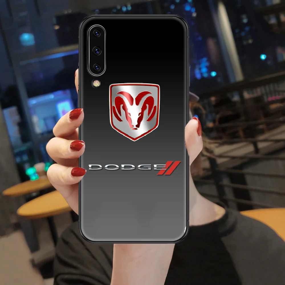 

Dodge Sport Car Logo Phone case For Samsung Galaxy A 3 5 7 8 10 20 21 30 40 50 51 70 71 E S 2016 2018 4G black trend cover