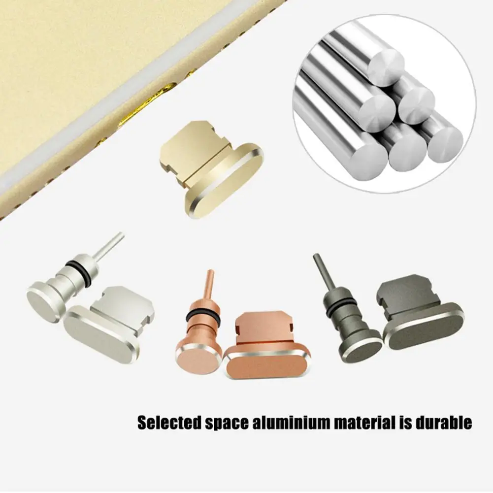 Type-C микро USB разъем для наушников зарядный порт пылезащитный Разъем Android iPhone