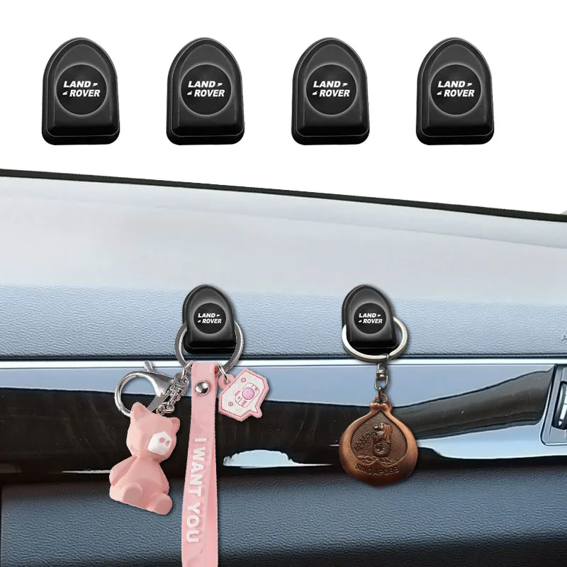 

1/2/4Pcs Mini Car Hooks Car Mounted Hooks For Bag USB Cable Headphone For Land Rover Range Rover Supercharged Discovery Evoque