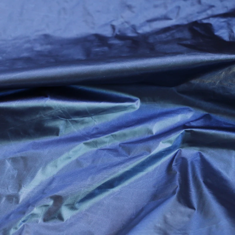 100 см * 148 Блестящий пуховой непромокаемый материал ткань затенение синий