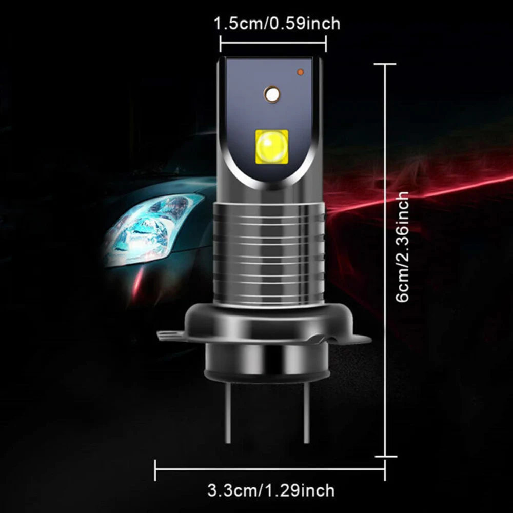 2 шт. H7 6000K 30000LM 110 Вт светодиодный противотуманный светильник лампа Дневной ходовой светильник для автомобиля 5050 CSP светодиодный головной светильник комплект Canbus безошибочные фары