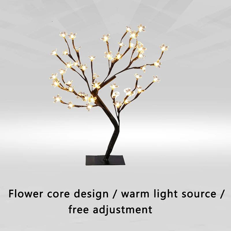 

LED Bouquet Lamp Rose 48 Lamp White room lights decor tree lamp string lights for bedroom twinkle lights room decor lights