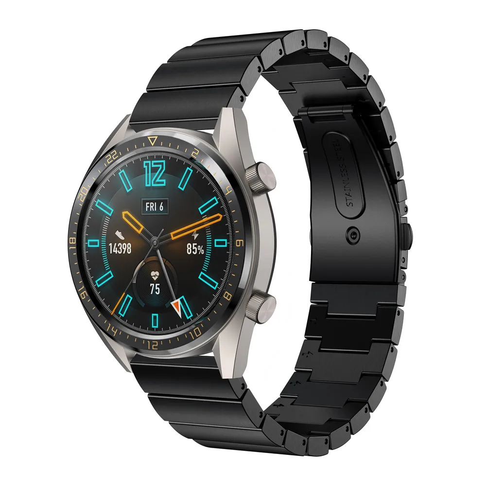 Для gt gt2 46 мм ремешок 22 из нержавеющей стали для Huawei Watch GT 2 мм/Honor Magic Dream браслет