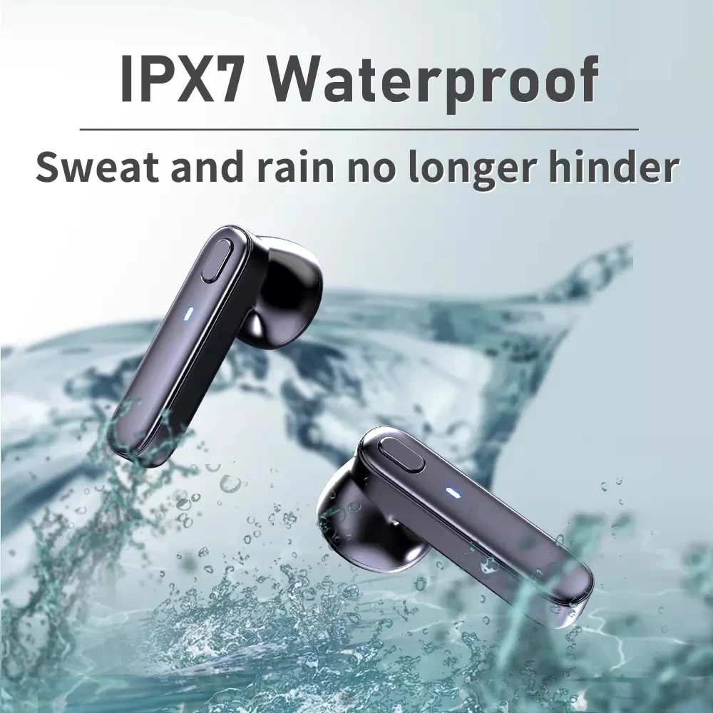 

R20 TWS Earphone Bluetooth Wireless Headset Waterproof Deep Bass Earbuds True Wireless Stereo Headphone With Mic Sport Earphone