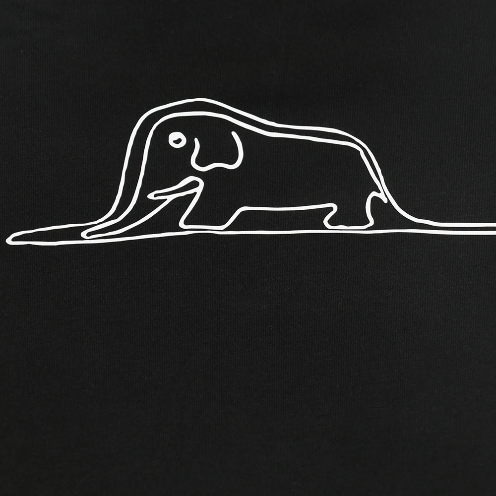 Летняя футболка с принтом Маленького принца удав и слона, хлопковая Мужская футболка, новая мужская футболка wo