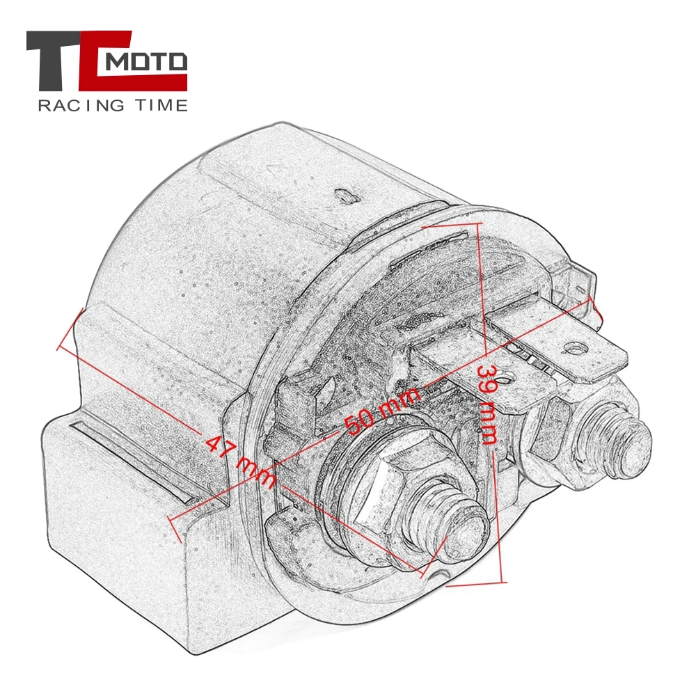 Реле стартера мотоцикла соленоида для Triumph Bonneville Speedmaster Daytona 900 955I Sprint ST RS Tiger TT600