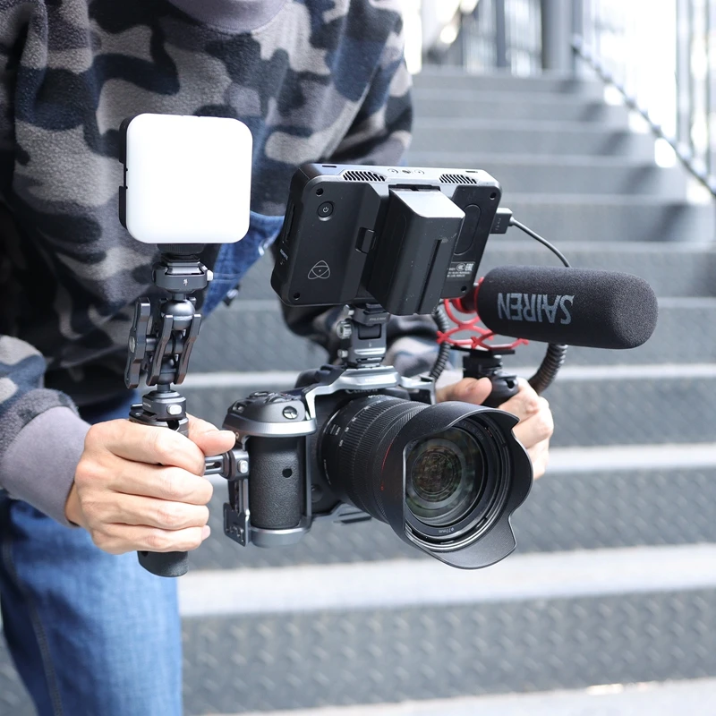 Комплект ручек для камеры Ulanzi Falcam F22 Quick Relase Plate Canon R5/R6 Sony A7M3 A7R4 A1 Nikon Z5 Z6 Z7 II |