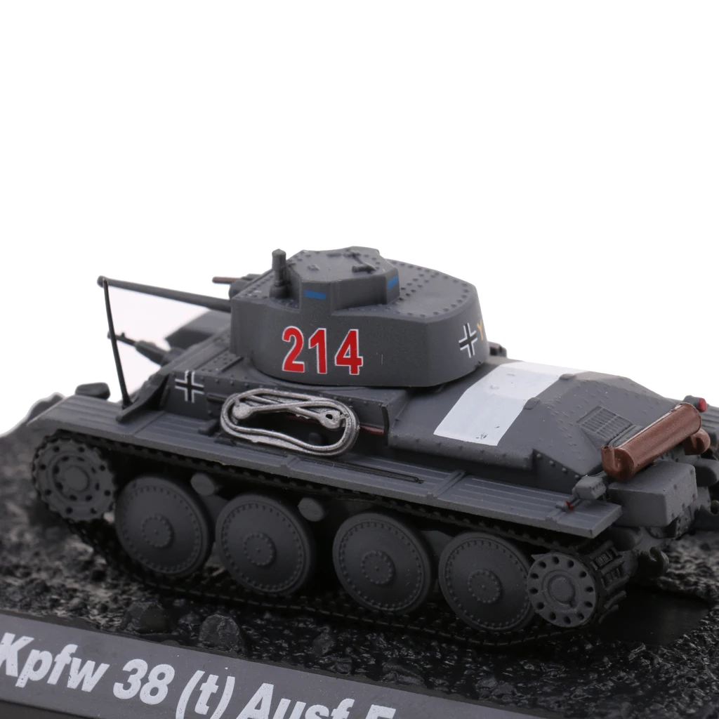 1/72 масштаб PzKpfw 38(t) Ausf. F-1941 танк-второй мировой войны немецкий тяжелый Panzer-пластиковая модель игрушки для детей