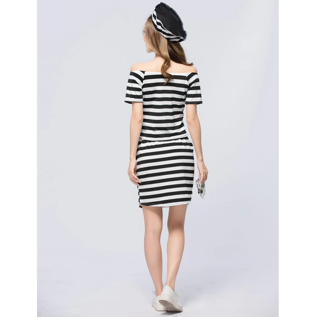 Танцевальные сценические костюмы с одним вырезом Раздельный женский костюм для