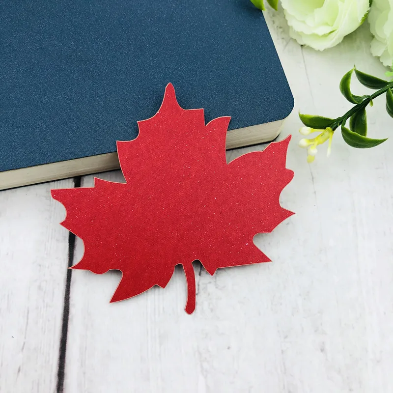 50 шт. карты желаний бутылки повесить подарок тег ремесла кленовый лист украшения