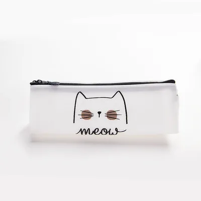 Kawaii Cat школьные пеналы милый водонепроницаемый чехол-Карандаш для девочек детский подарок - Цвет: NO.3
