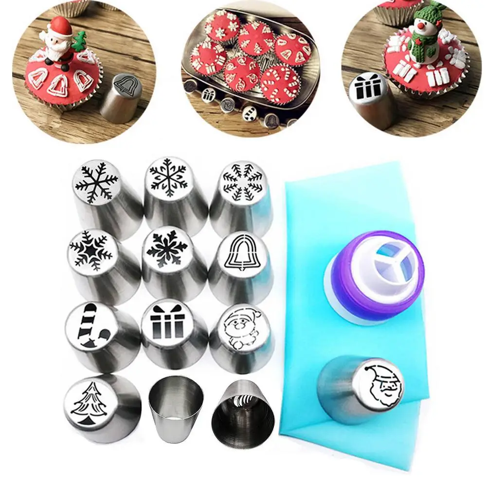 15 шт./компл. русские Кондитерские насадки для глазировки кондитерские изделия