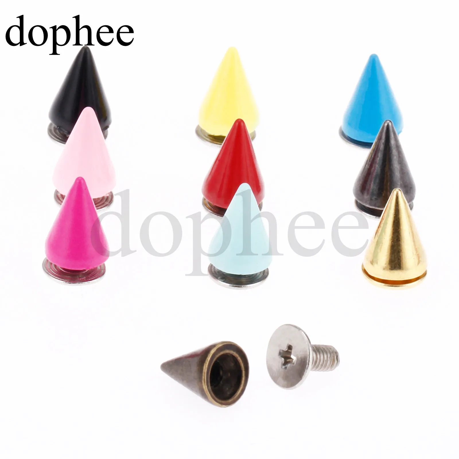 20 шт. разноцветные металлические заклепки в стиле панк | Дом и сад