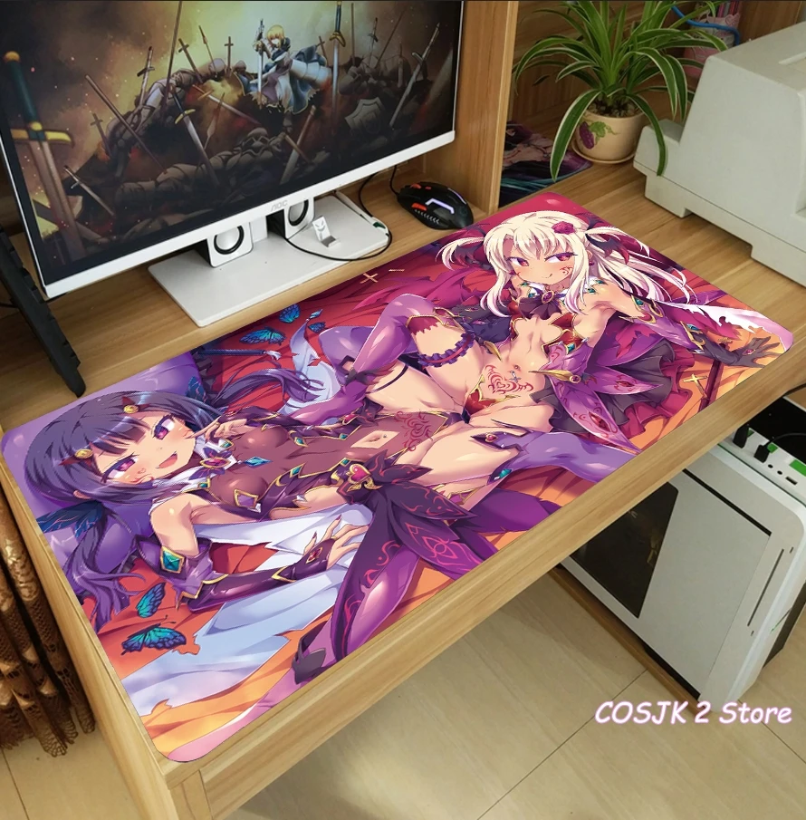 Аниме Fate/kaleid liner Illyasviel von Einzbern Мию Эдельфельт Мышь Pad утепленные ноутбук игровой