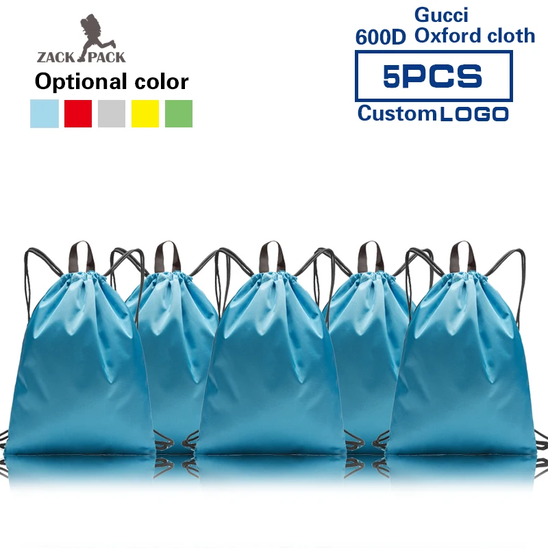 5 шт. рюкзаки на шнурке с принтом|Мешки кулиской| |
